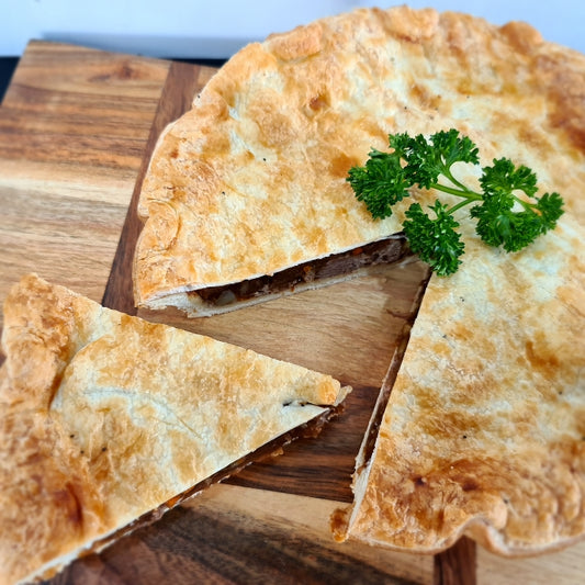 Photo of a Gourmet Beef Pie