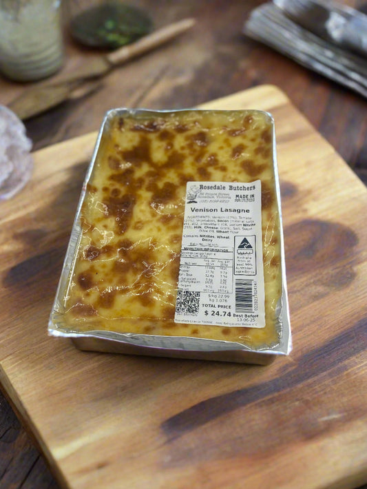 Venison Lasagna