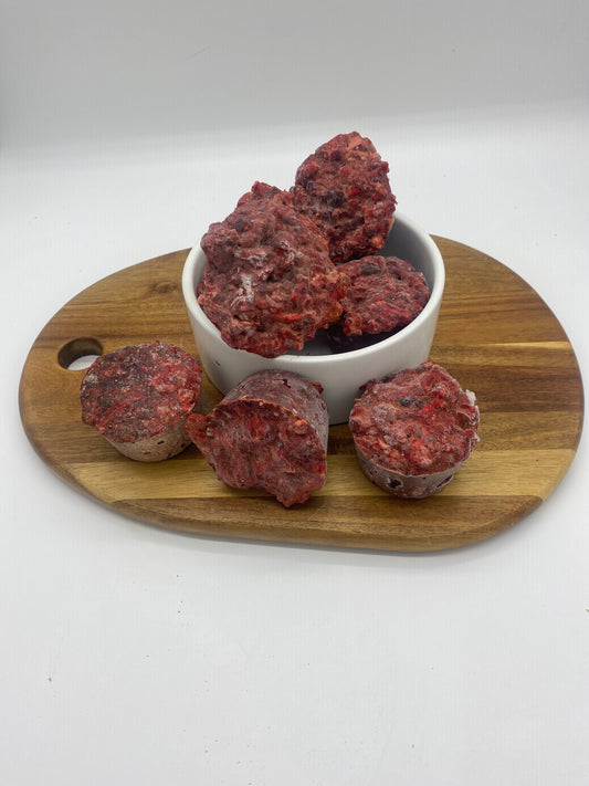 Kangaroo Offal in cupcake size portions 